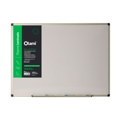 Pizarra Olami Blanca Laminada 45x60 cm PIZl3024560