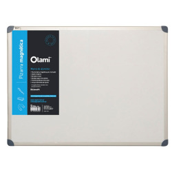 Pizarra Olami Blanca Magnética 45x60 cm PIZM5014560