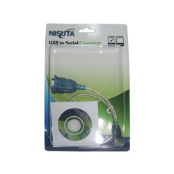 Conversor (NSCOUSSE2) USB a Serie RS232 conector DB9 macho