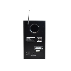 Parlante multimedia 2.1 (NSPAM82L) con FM, Bluetooth, MP3 y luces