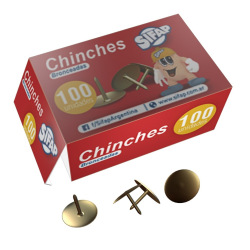 Chinches Sifap Metal x 100 unidades