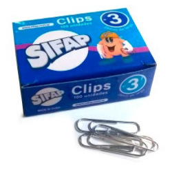 Broches Clip Sifap N3 28mm x 100 unidades