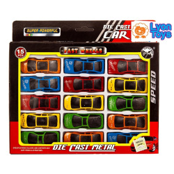 Lyon Toys - Set autitos en caja x 15 unidades
