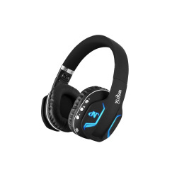 Auricular Nisuta Gaming Bluetooth/Cable con Led y micrófono