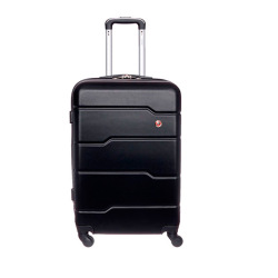 Valija Unicross ABS 24" Mediana 62.2061 Rigida Negro