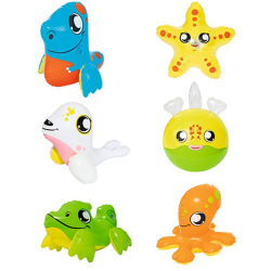 Bestway - Animalitos Inflables 24,5 cm 9,5"