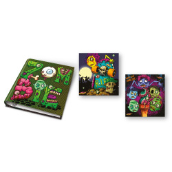 Carpeta Onix 3A x 40 Creepy Zombies