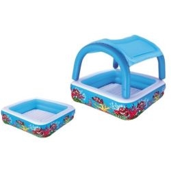 Bestway - Pileta con Techo 147 x 147 x 122 cm