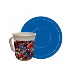 Set Spiderman Taza Y Plato Ha178/Ha043