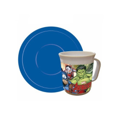 Set Avengers Taza Y Plato Sp770