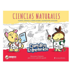 Block Cartulina Entretenida Muresco N5 x 20 hojas Ciencias Naturales
