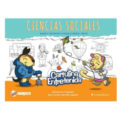 Block Cartulina Entretenida Muresco N5 x 20 hojas Ciencias Sociales