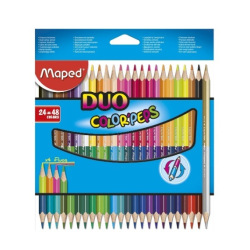 Lápiz Maped Colorpeps Bicolor x 24 Colores