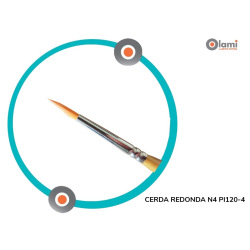 Pincel Olami Redondo N4 Pi120-4