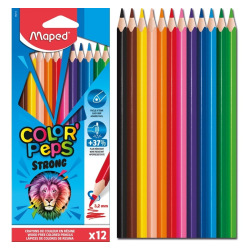 Lápiz Maped Colorpeps Plástico x 12 colores