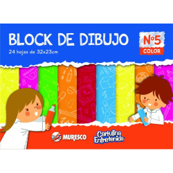 Block Dibujo Muresco N5 x 24 hojas Color