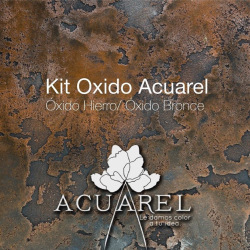 Kit Acuarel Efecto Óxido Bronce