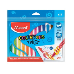 Maped Colorpeps Cera Twistable x 12 colores