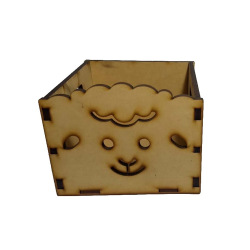 Cajón Animales/Oveja 15 x 15 x 18cm 5mm
