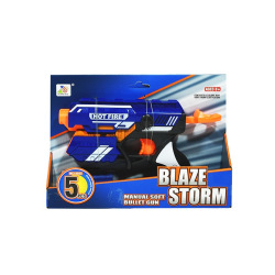 Pistola Blaze Storm Dardos Hot Fire 5 Dardos