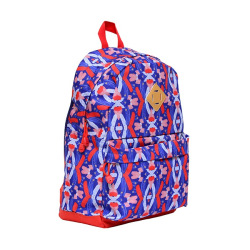 Mochila De Espalda Talbot Estampada Blue Rouge 37993