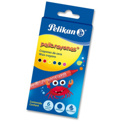 Crayon Pelikan Colorella Redondo X6