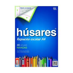 Repuesto Husares A4 x 48 Rayado