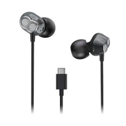 Auricular Lenovo Half In-Ear Usb Tipo C Metal Hf160