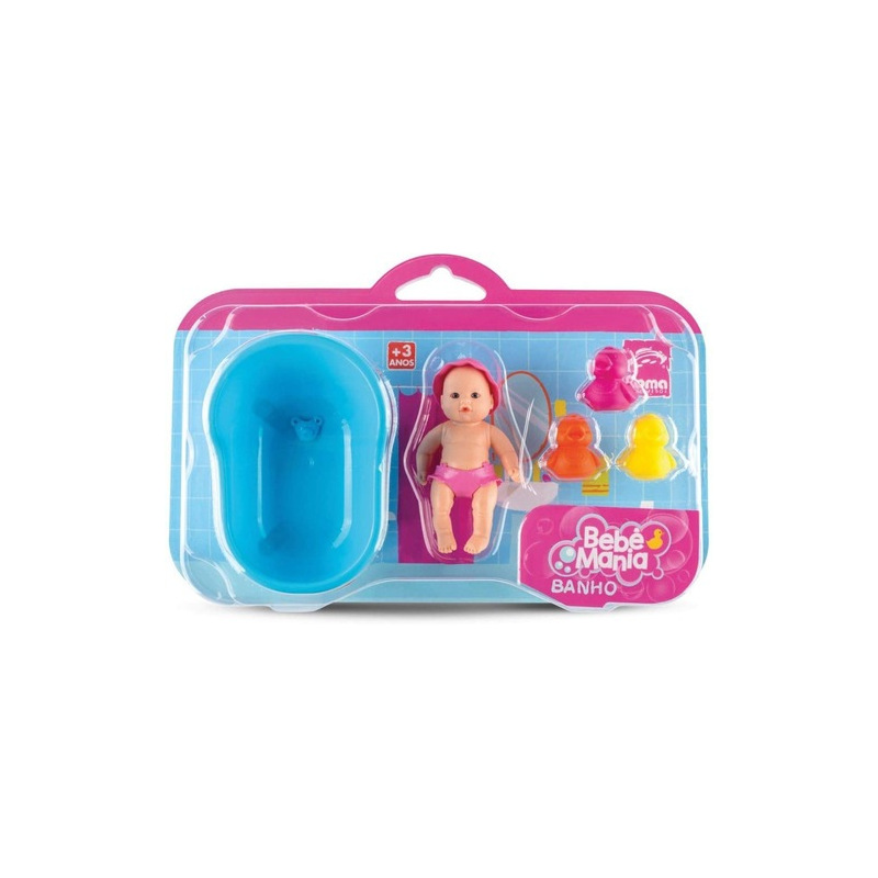 Bebe Mania Baño Mini En Blister