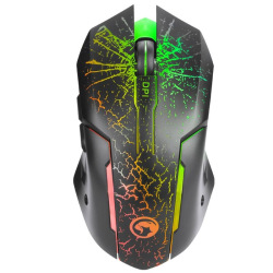 Mouse Marvo Gaming 3200dpi C/Luz M207