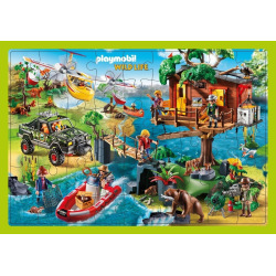 Ink-Puzzle Caja Playmobil Wild Life X54 Pzs 566583