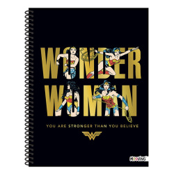 Cuaderno Mooving A4 X80h Wonder Woman Univ Ray 1208221