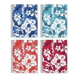 Cuaderno Arte Bloom A4 X80 Hj Cuadriculado