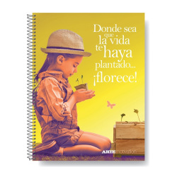 Cuaderno Arte Motivation 2 A4 X100 Hj Rayado 39227