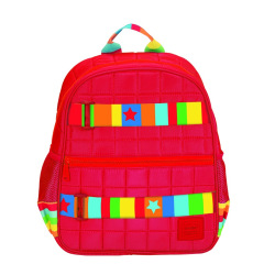 Mochila Mooving Kinder Colors Rojo 1606322