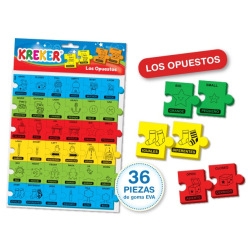 Kk-Puzzle Goma Eva Los Opuesto 302