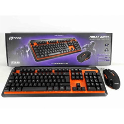 Combo Noga Teclado/Mouse Gamer Inalambrico Nkb-40nj