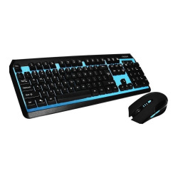 Combo Noga Teclado/Mouse Gamer Inalambrico Nkb-40az