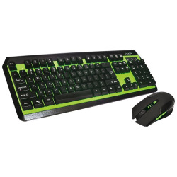 Combo Noga Teclado/Mouse Gamer Inalambrico Nkb-40v