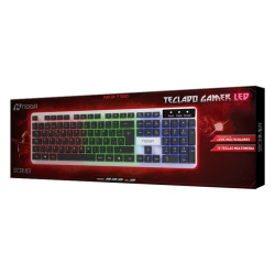 Teclado Noga Gamer Office Retroiluminado Nkb-T100