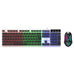 Combo Gamer Noga Teclado/Mouse Retroiluminado Nkb-100