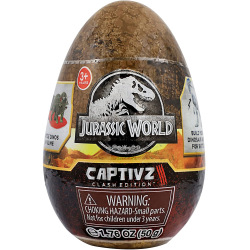 Cf-Huevo Sorpresa Jurassic World Captivz Clash Ed 12pq