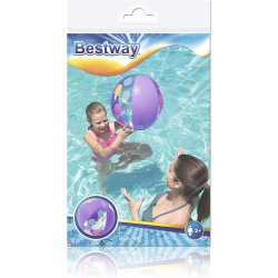 Bw-Pelota De Playa Decorada 51cm Inflable 31036