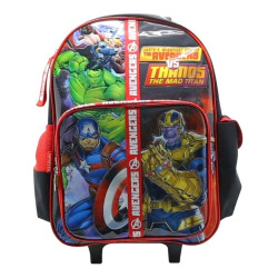 Mochila Con Carro 18 Pulg Avengers Sp589