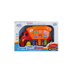 Imtr-Piano Musical Funny Truck C/Luz F8173