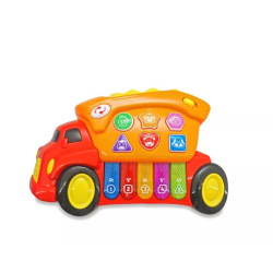 Imtr-Piano Musical Funny Truck C/Luz F8173