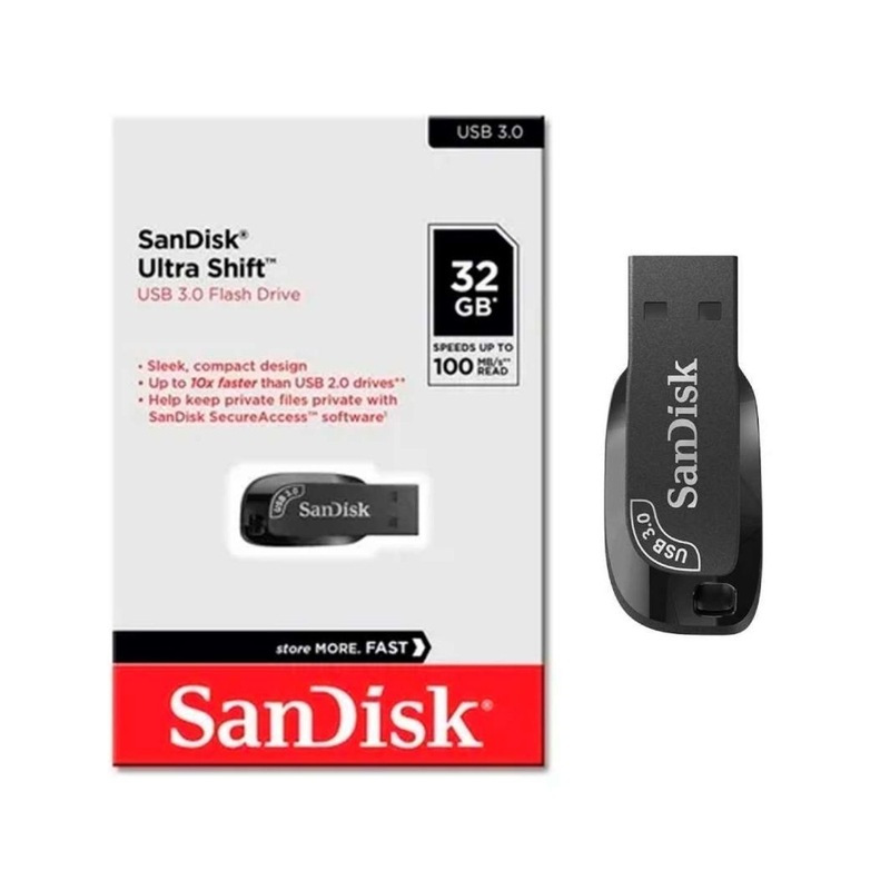 Pen Drive Sandisk 32gb 3.0 Ultra Shift