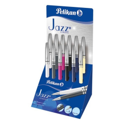 Bolígrafo Pelikan Jazz Classic Az/Negr/Ro/Bl