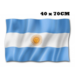 Bandera Emblemas Argentina 40x70 C/Sol