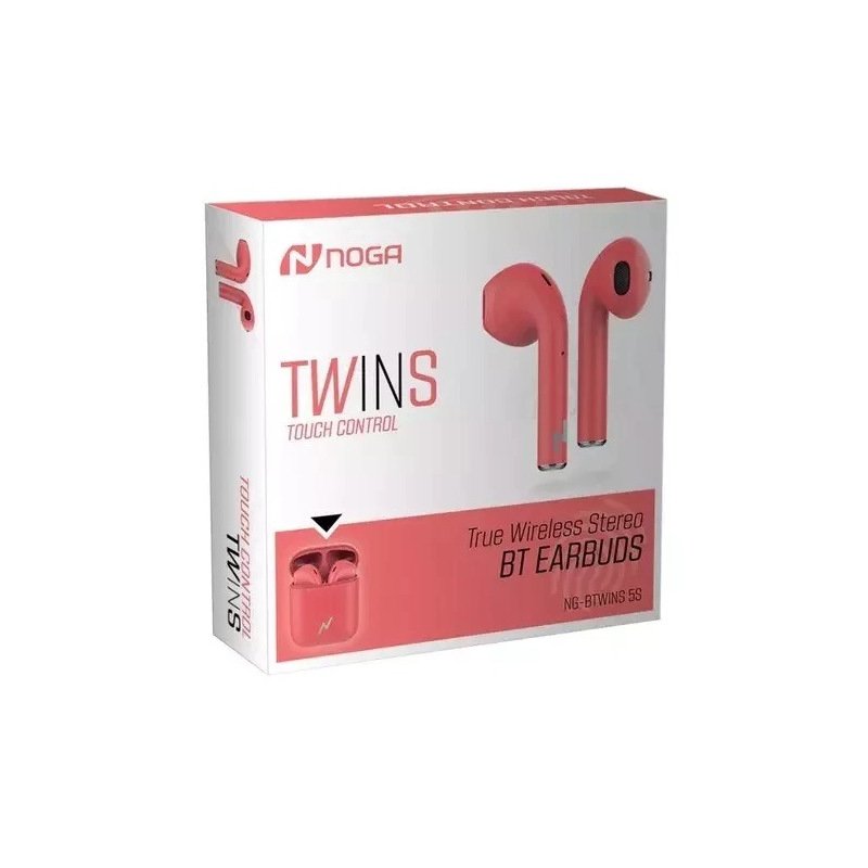 Auricular Inalambrico Bluetooth Tactil Noga Btwins5s Blanco!